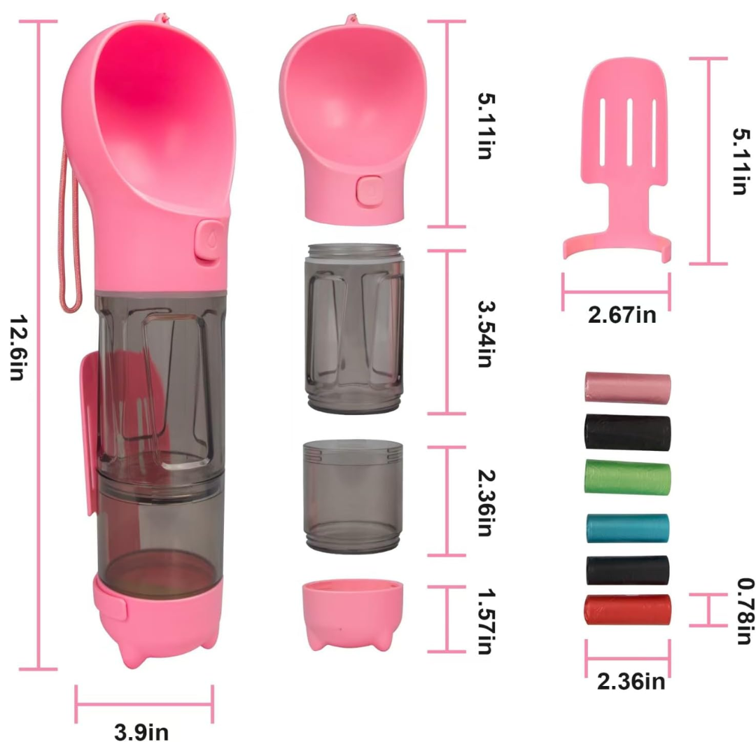 Botella portátil para mascotas